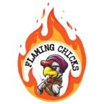 flaming chicks logo